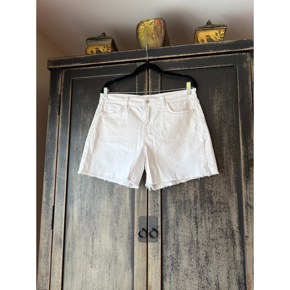 Sam Edelman Womens The Derby Bermuda Shorts White‎ Size 29